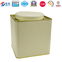 Rectangular Candy Tea Box Tin Box with Clear Window Jy-Wd-2015112728